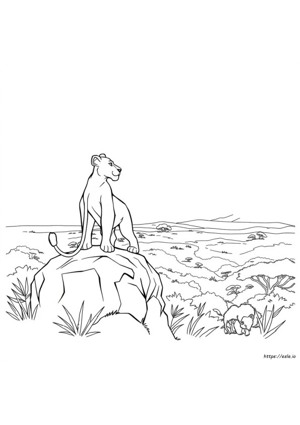 Jasiri Lion Guard Coloring Pages