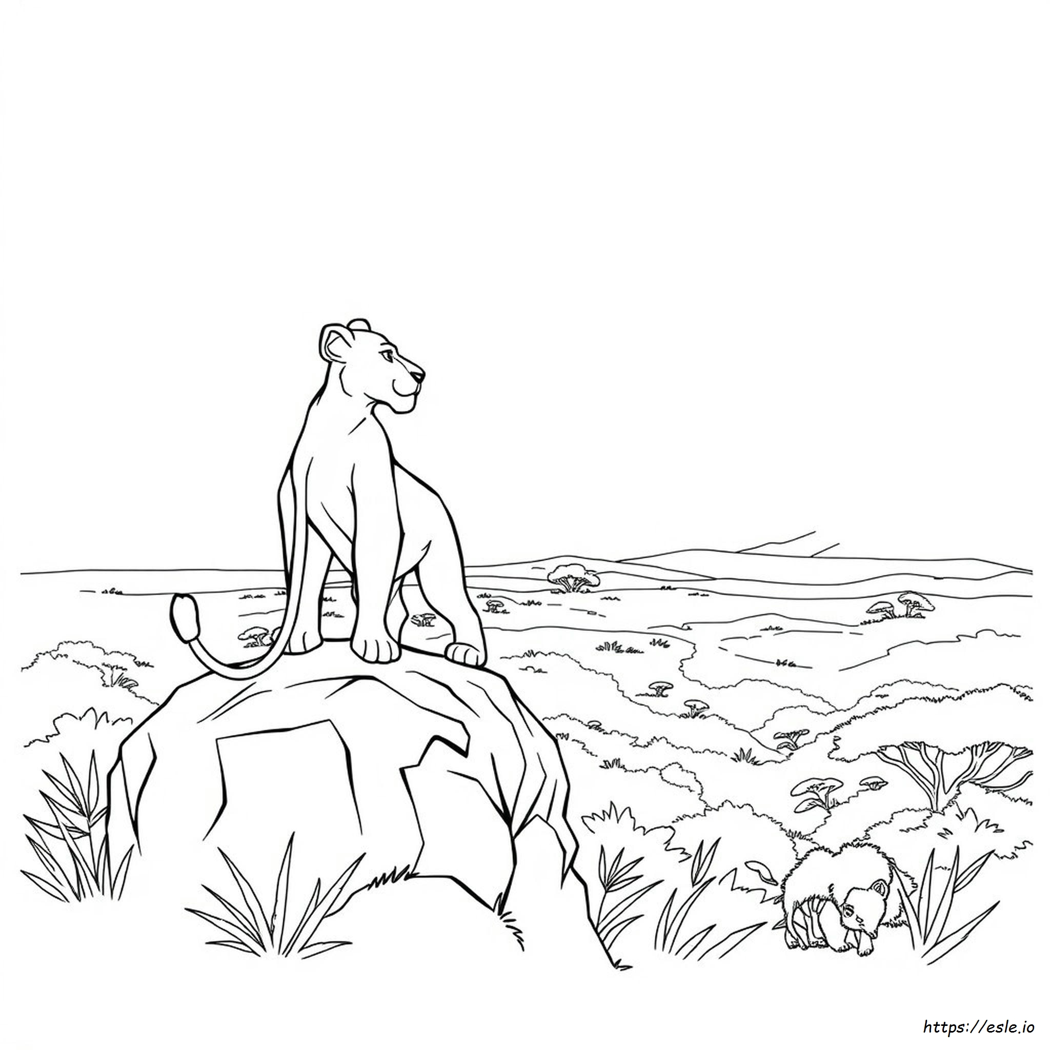 Jasiri Lion Guard: Disegni Da Colorare