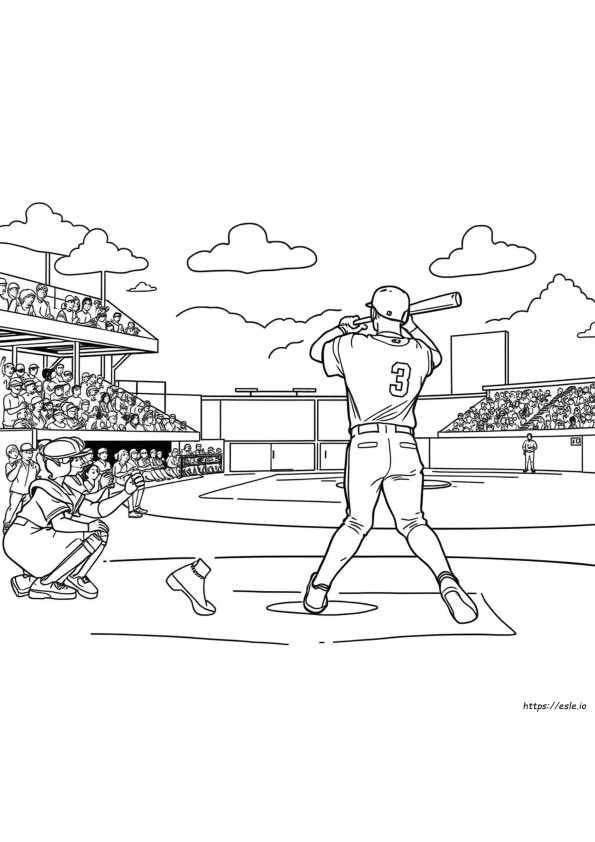 Coloriages De Baseball Mlb À Imprimer