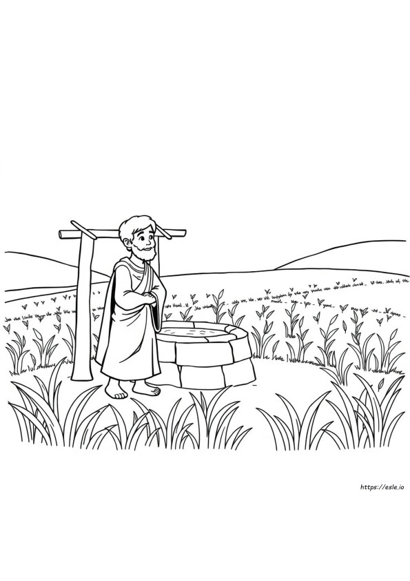 Coloriage Joseph Pour La Maternelle
