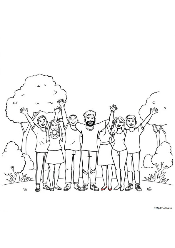 Coloriages Moi Et Ma Famille