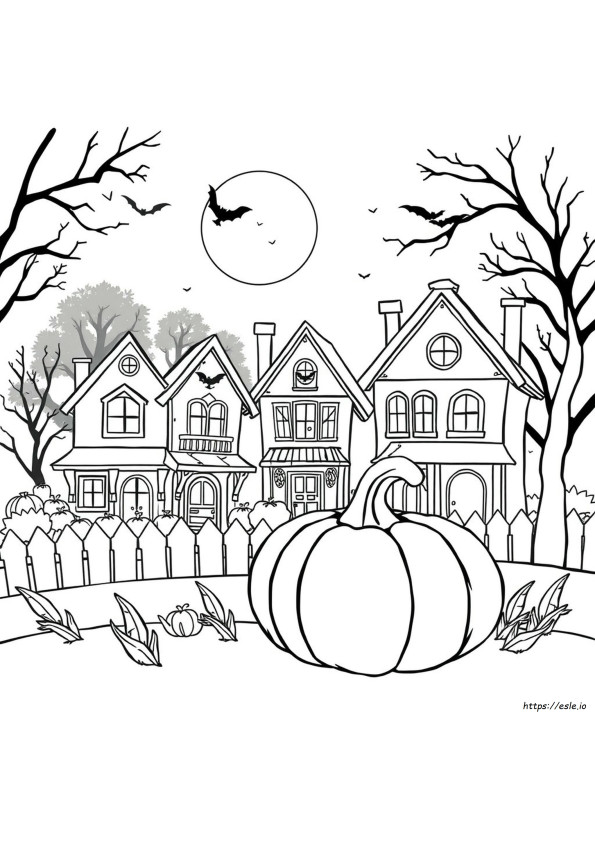 Desenhos De Halloween Para Colorir Grátis Para Download Em Pdf