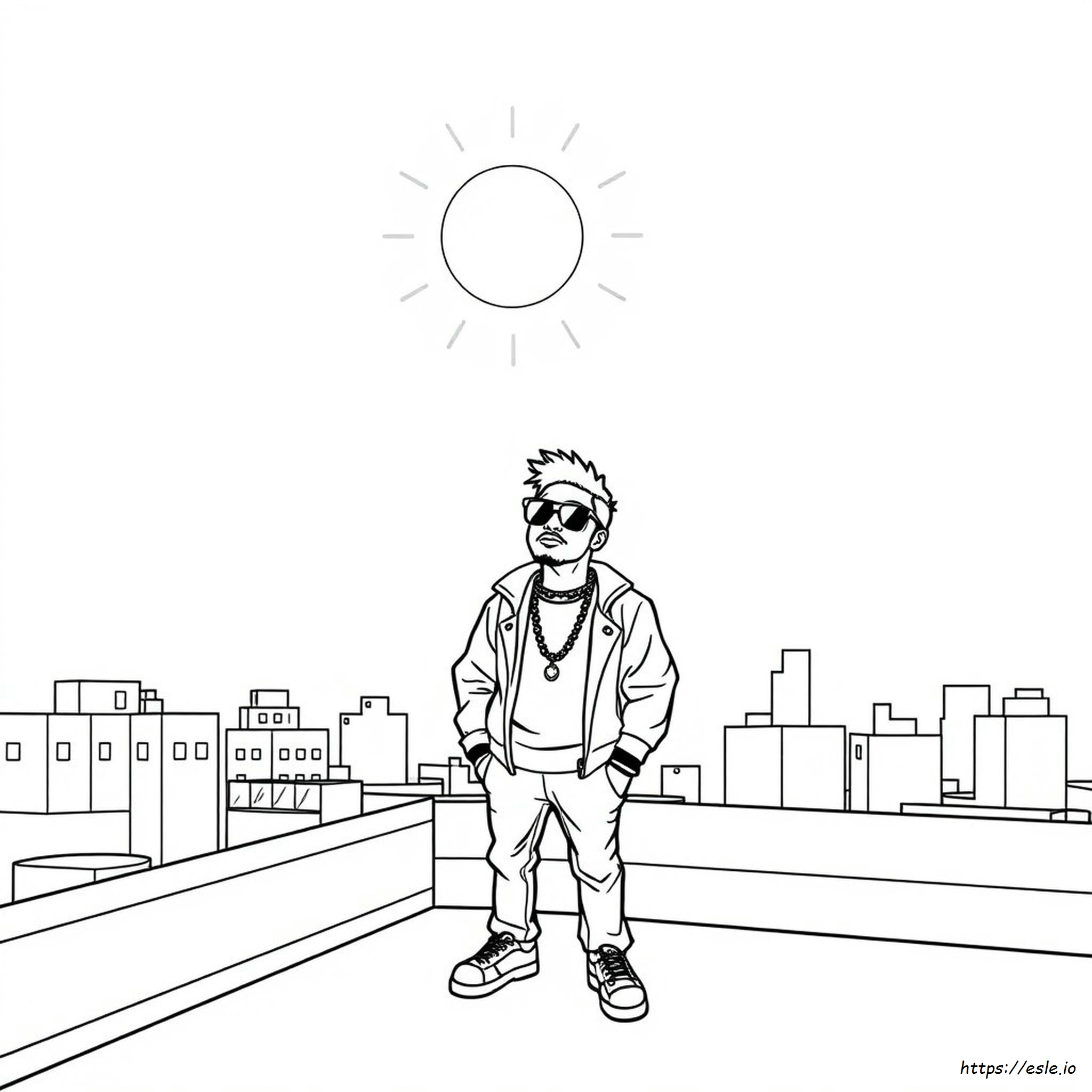 Lil Uzi Para Colorear