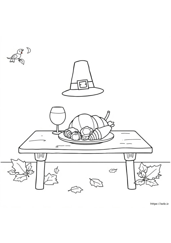 Gratis Printbare Thanksgiving Dag Kleurplaten