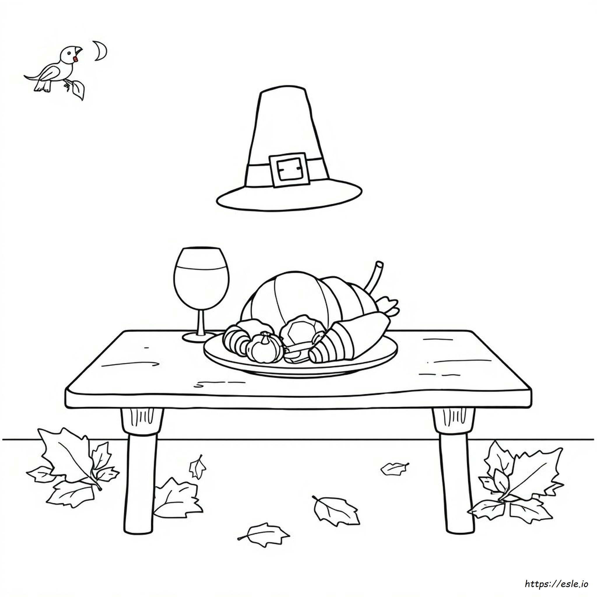 Free Printable Thanksgiving Day Coloring Pages