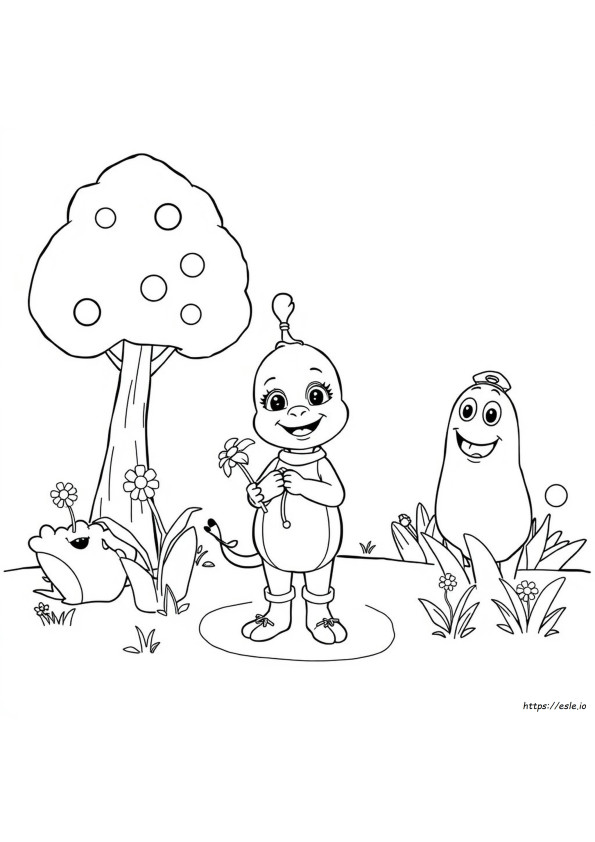 Uniqua Backyardigans Para Colorir