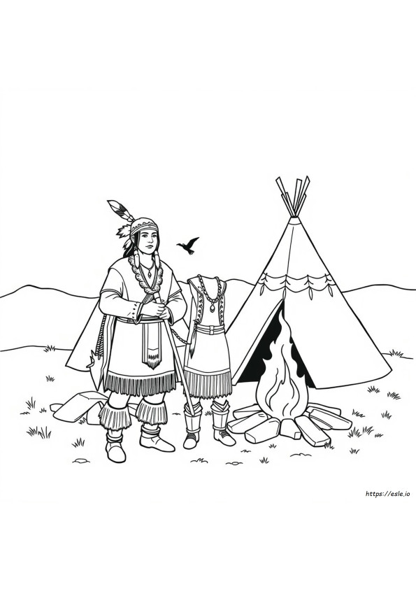 Nez Perce De Colorat