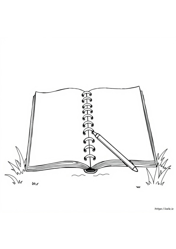 Spiraal Notitieboek Gekleurde Paginas