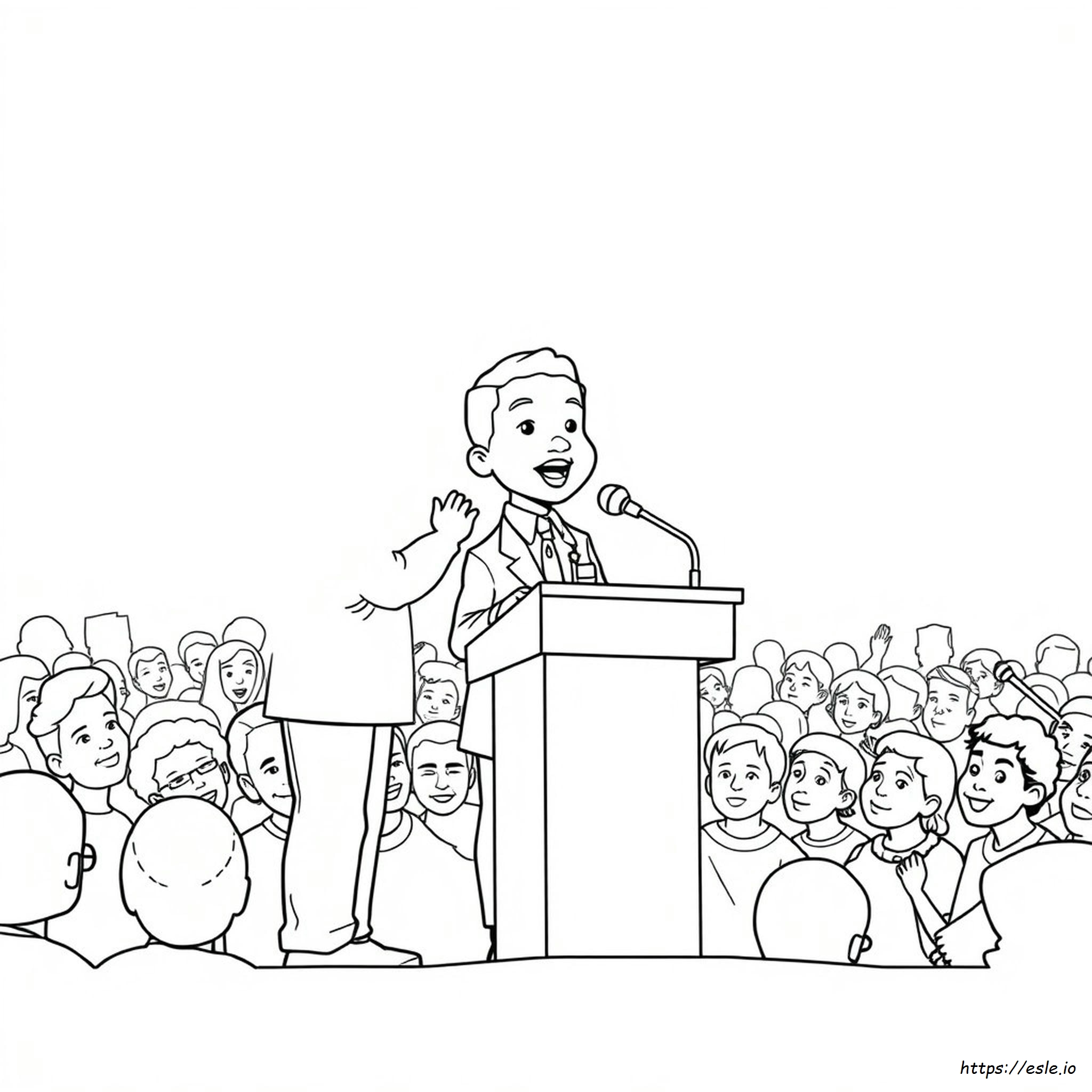 Martin Luther King Jr. Ausmalbilder Pdf
