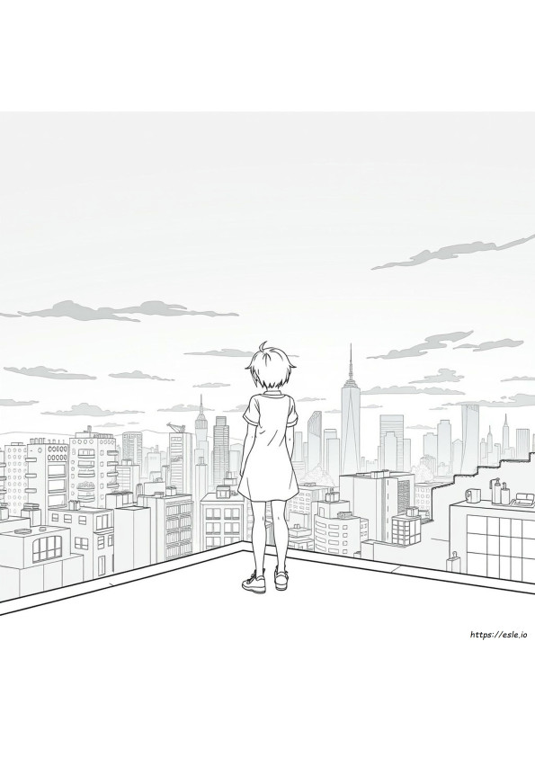 Anime Ausmalbilder