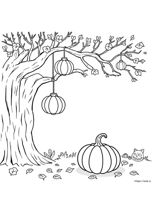 Halloween Színező Óvodásoknak Ingyenesen Nyomtatható
