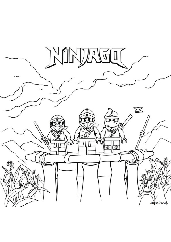 Coloriage Ninjago À Imprimer