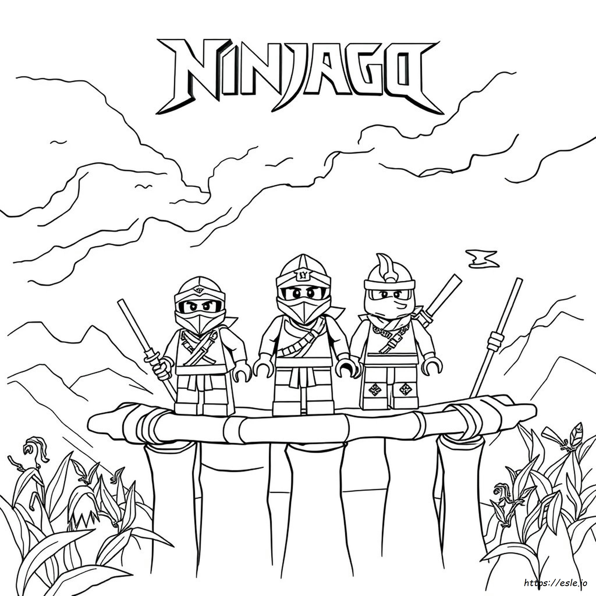 Ninjago Coloring Pages To Print