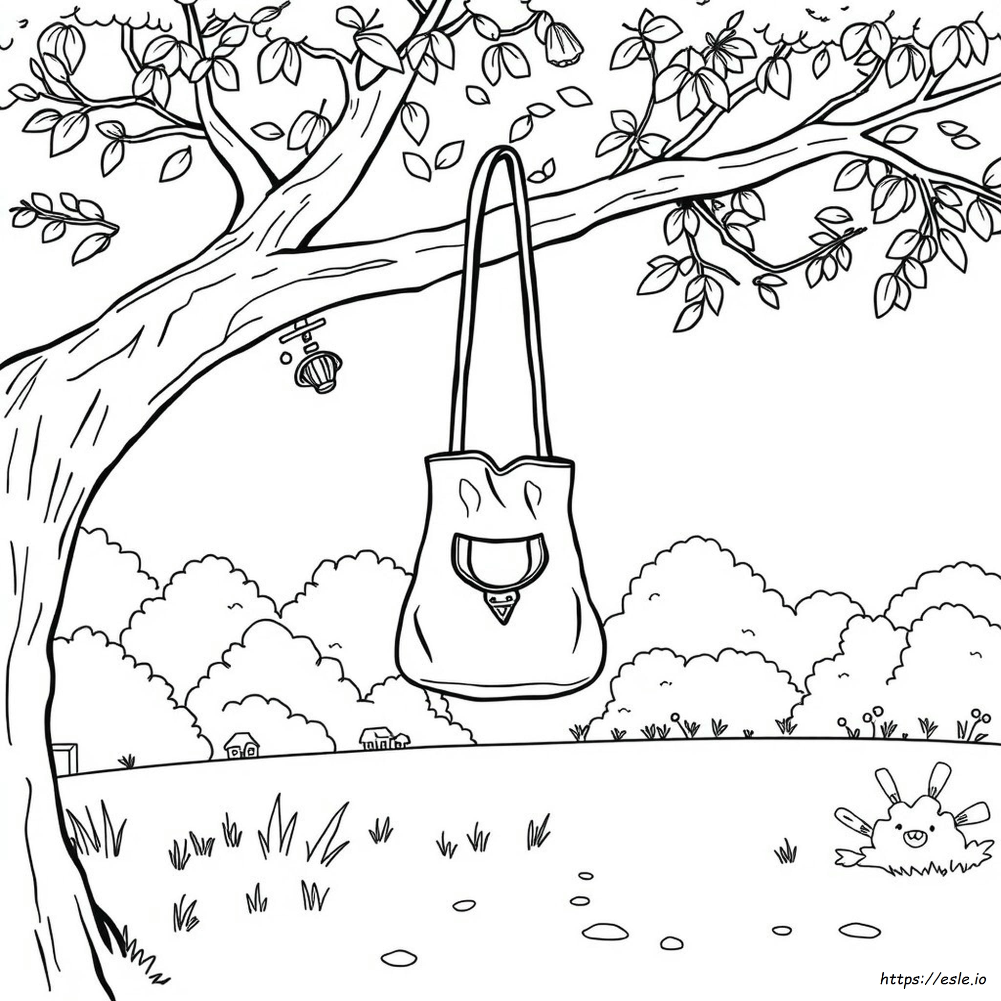 Bag Printable Coloring Pages