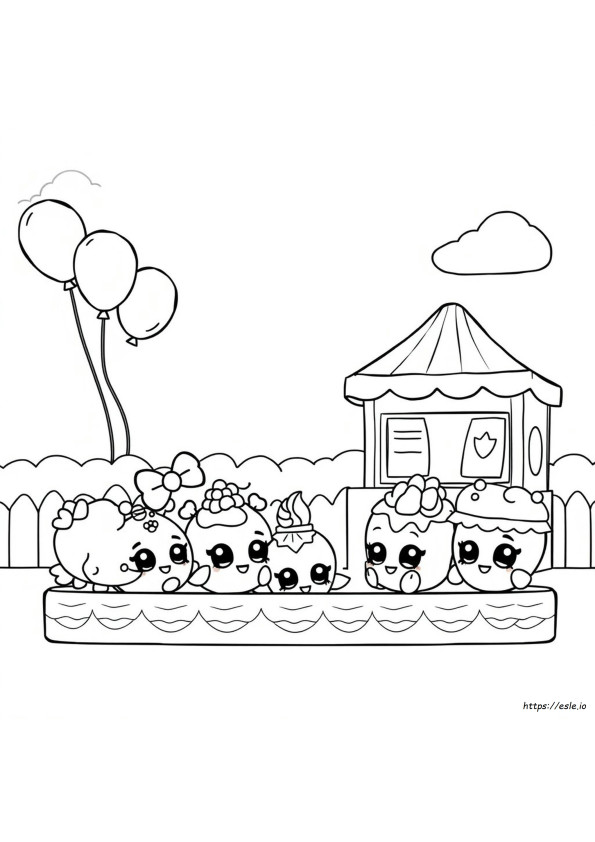 Shopkins Para Colorir