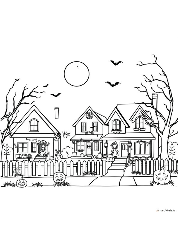 Free Printable Halloween Coloring Pictures