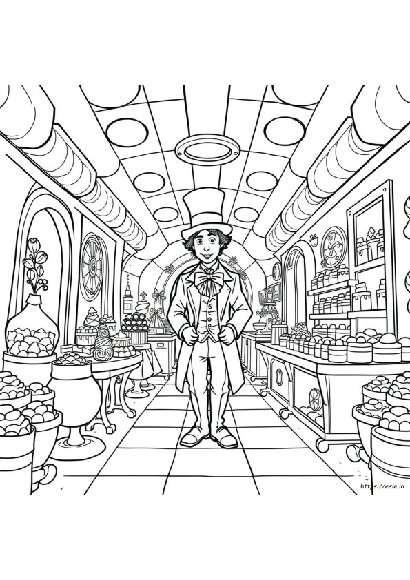 Libro Da Colorare Di Wonka