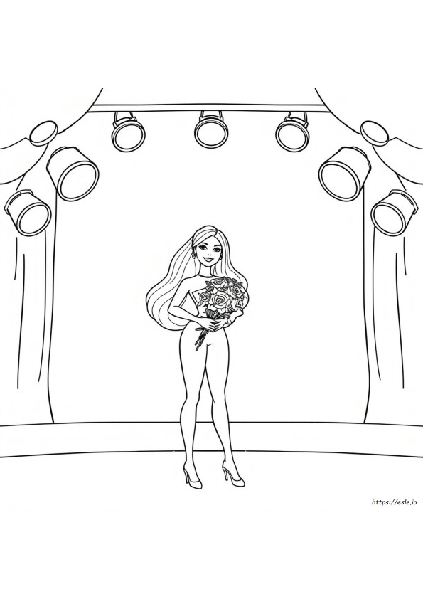 Barbie Színező