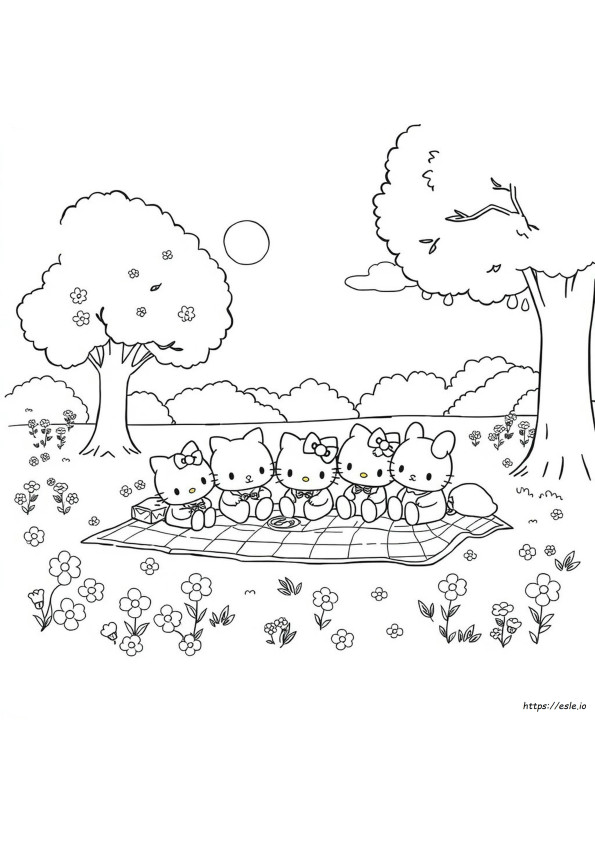Página Para Colorear De Sanrio