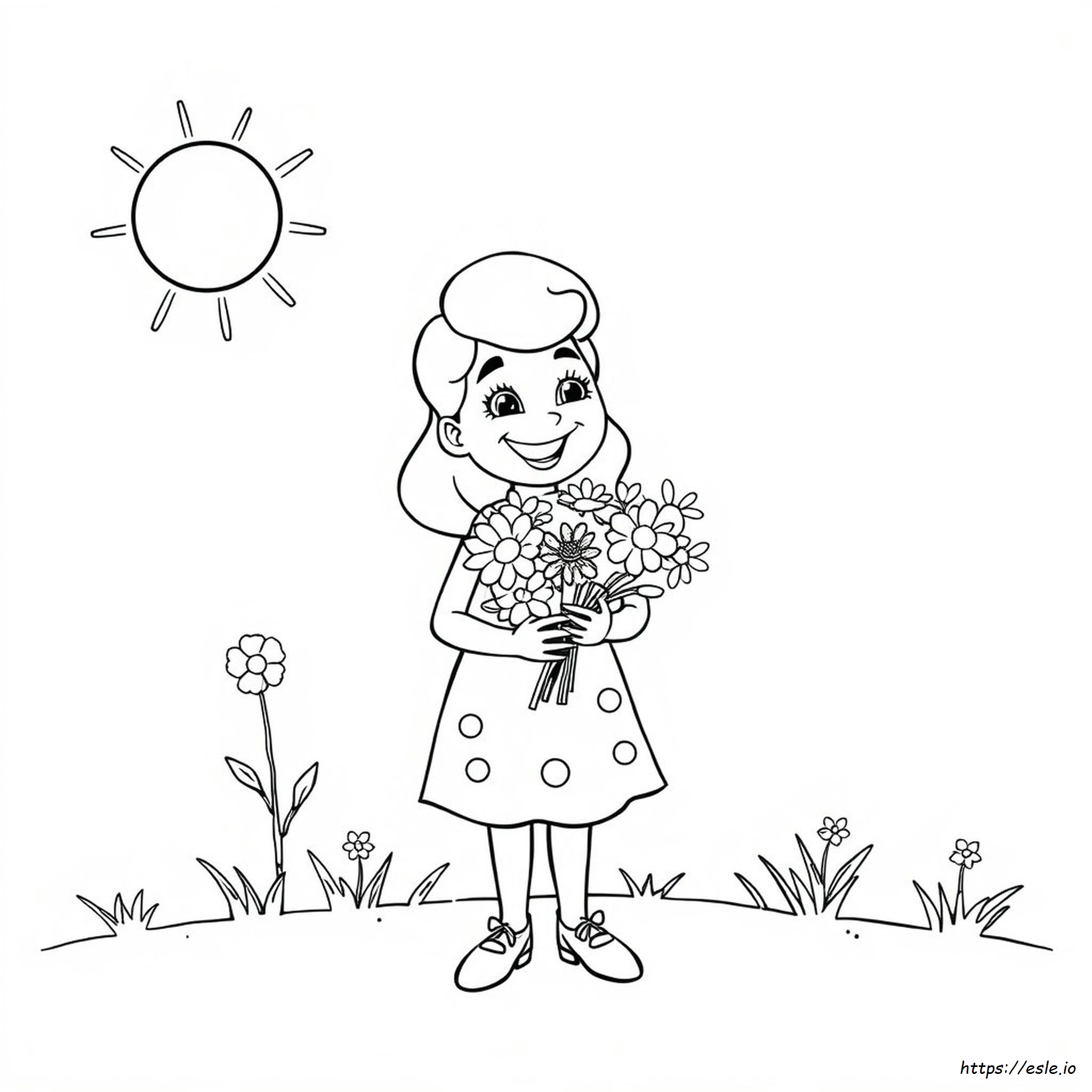 Pepa Madrigal Coloring Page