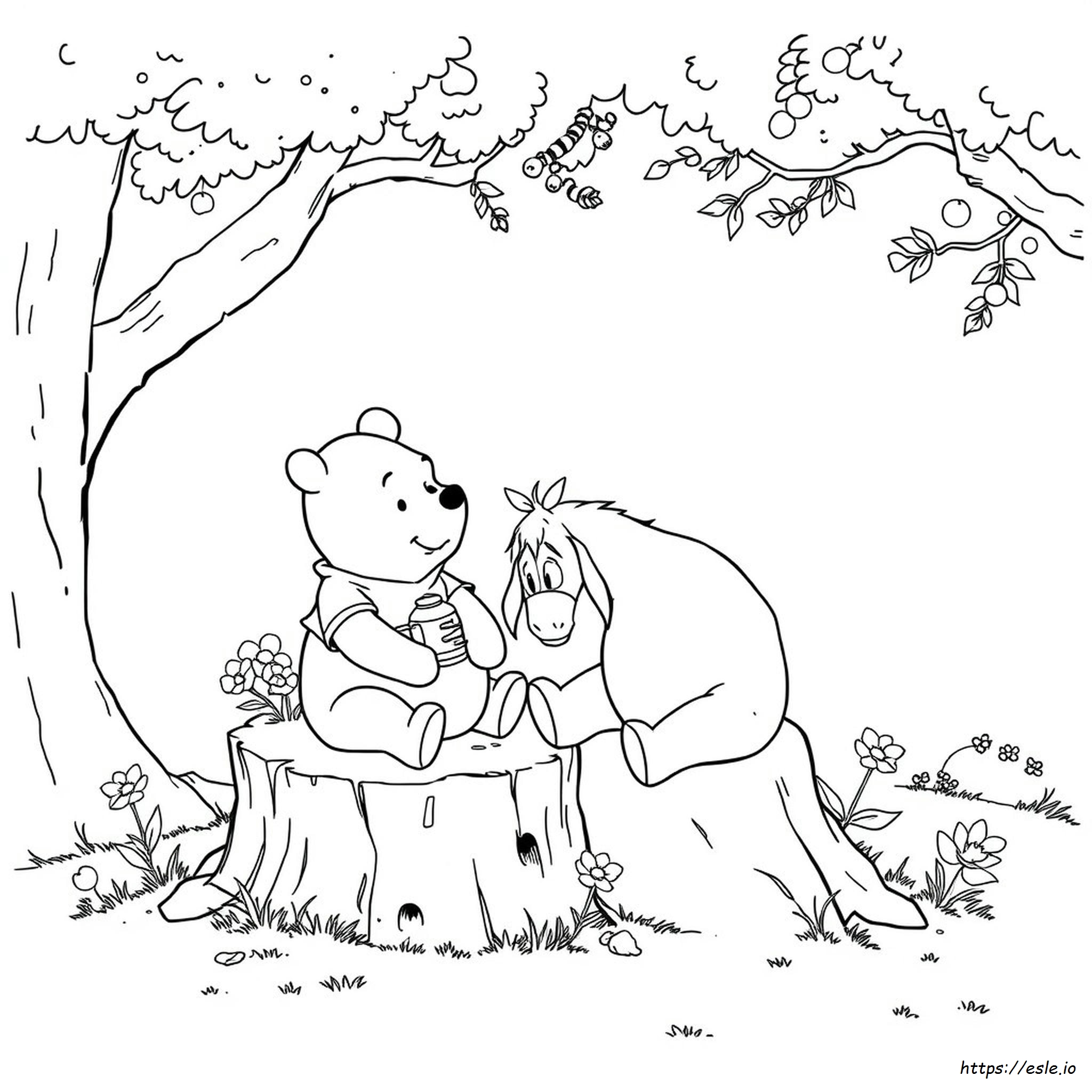 Winnie The Pooh Orsetto Da Colorare
