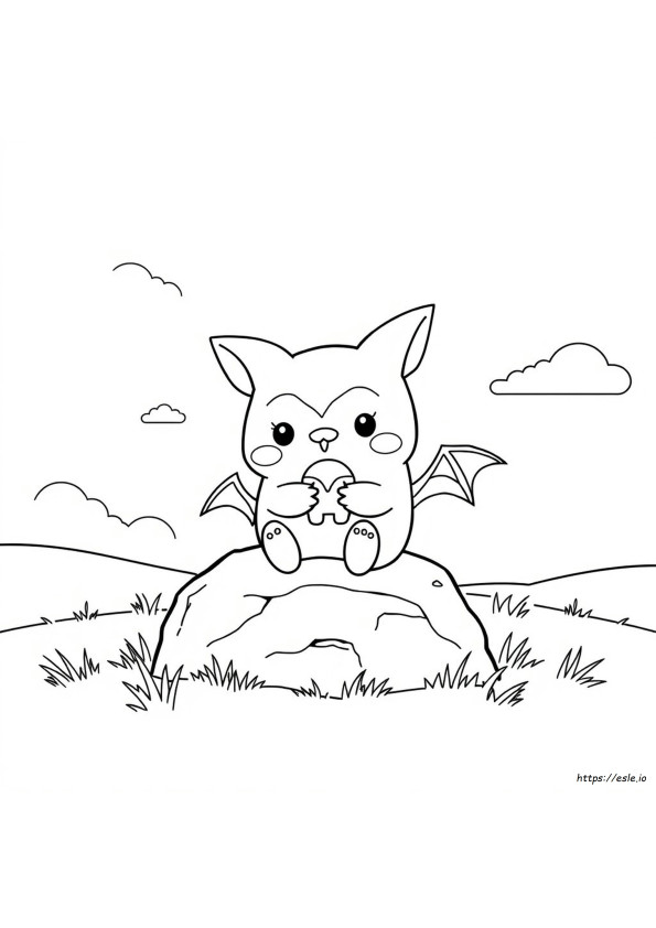 Páginas Para Colorear De Badtz Maru De Sanrio