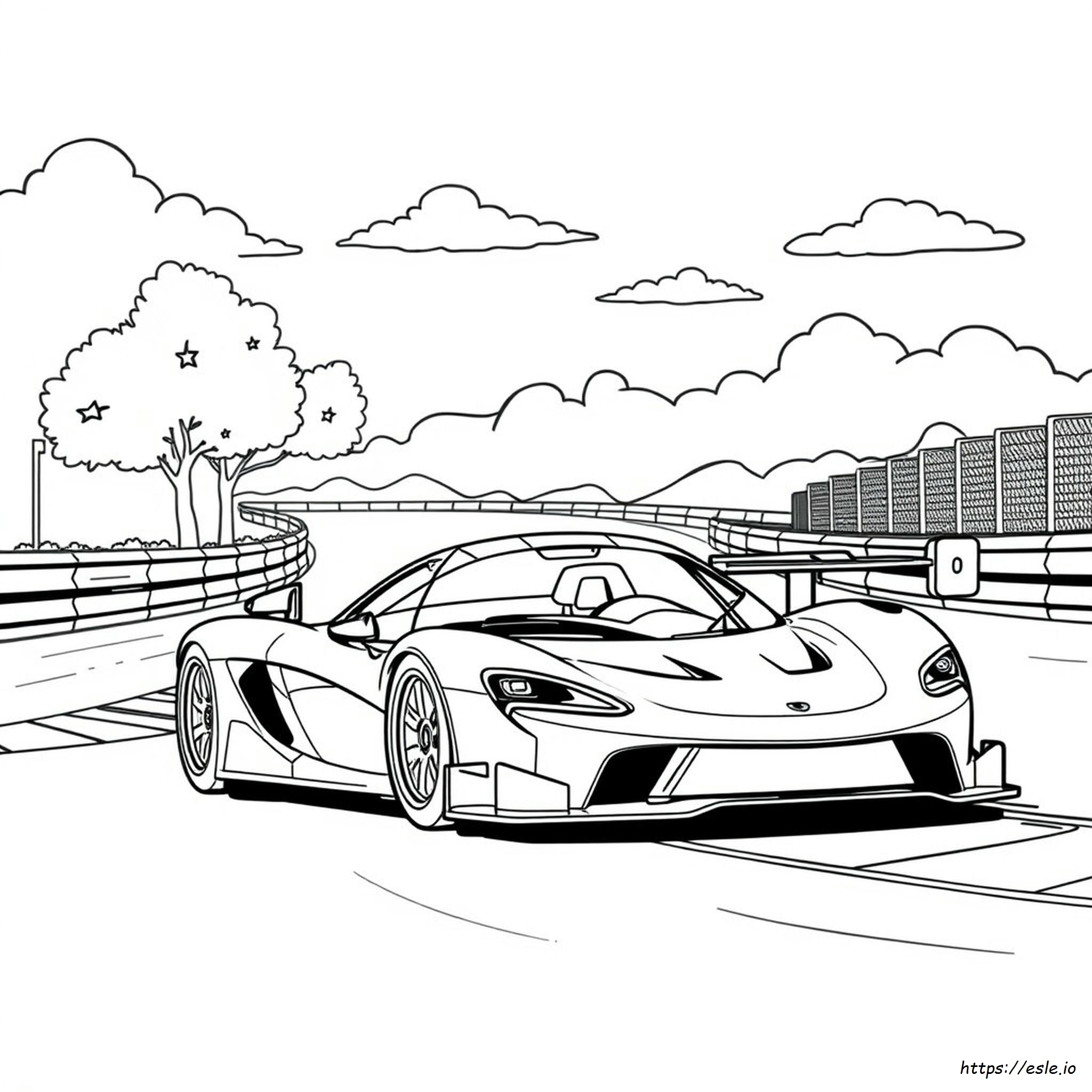 Mclaren Coloring Pictures