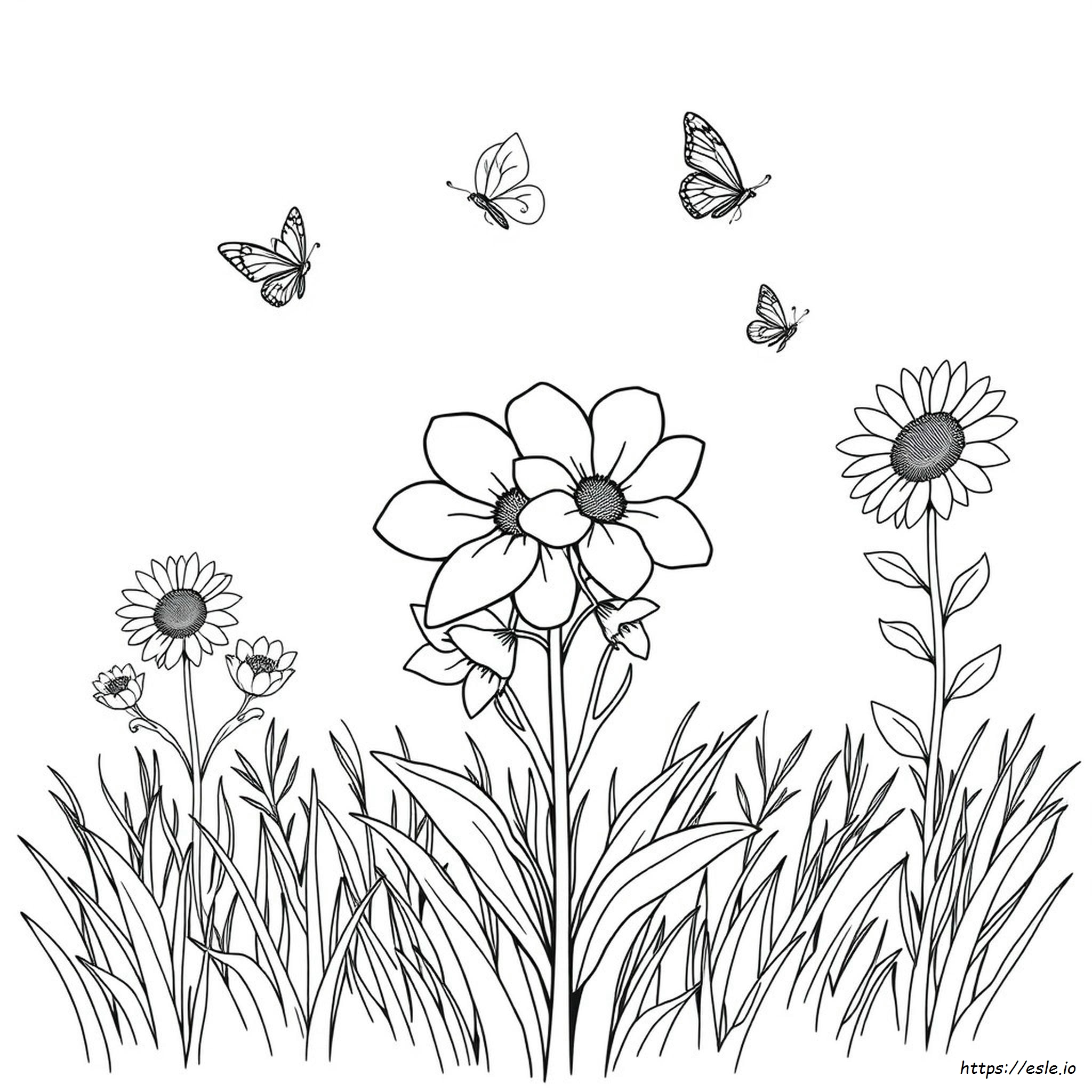 Adult Coloring Pages Pdf Flowers