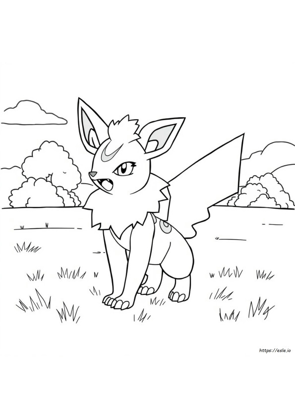 Poochyena Coloring Page