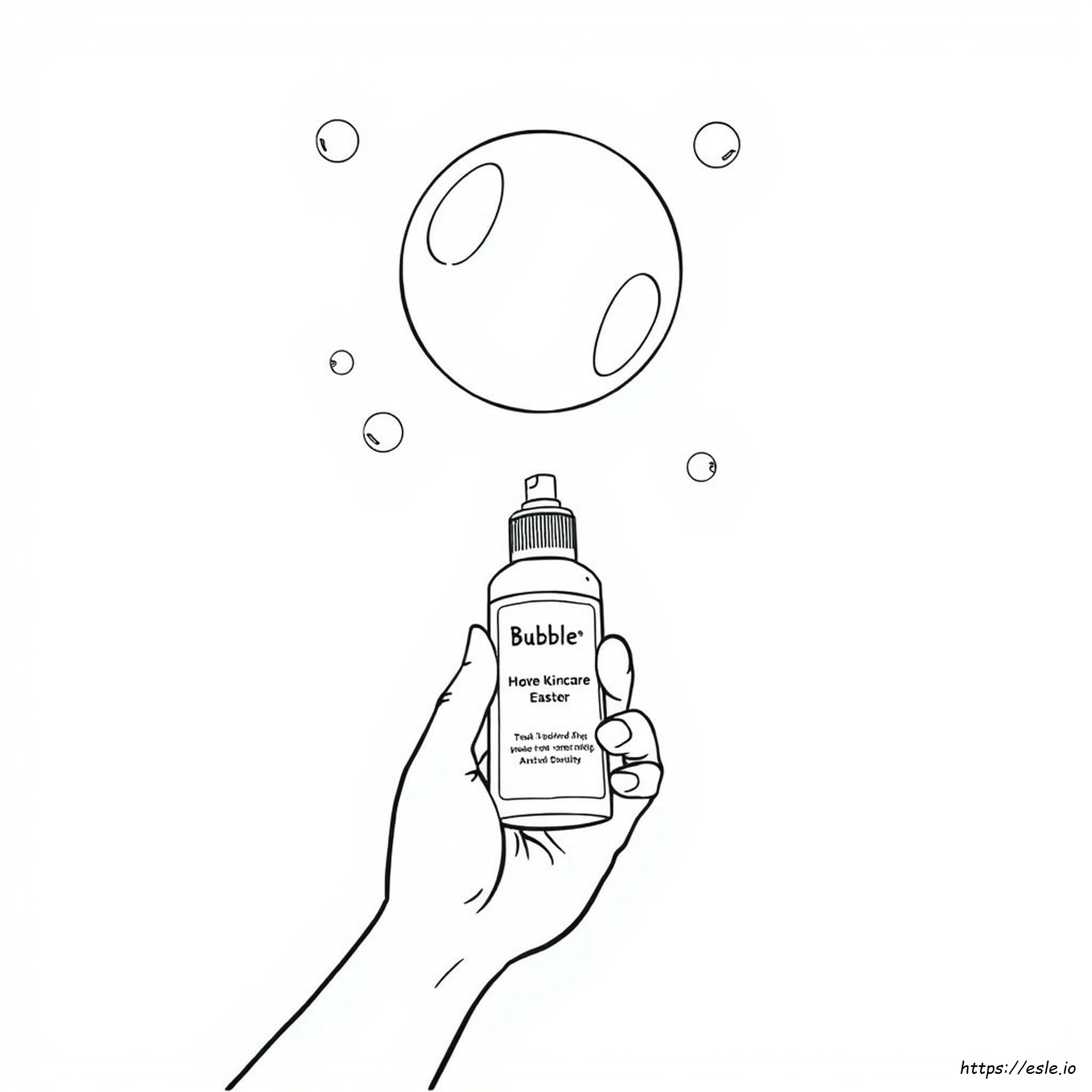 Bubble Skincare Coloring