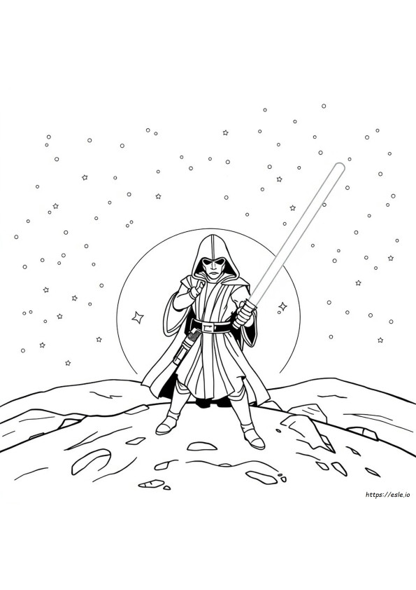 Star Wars Color By Number Coloring Pages