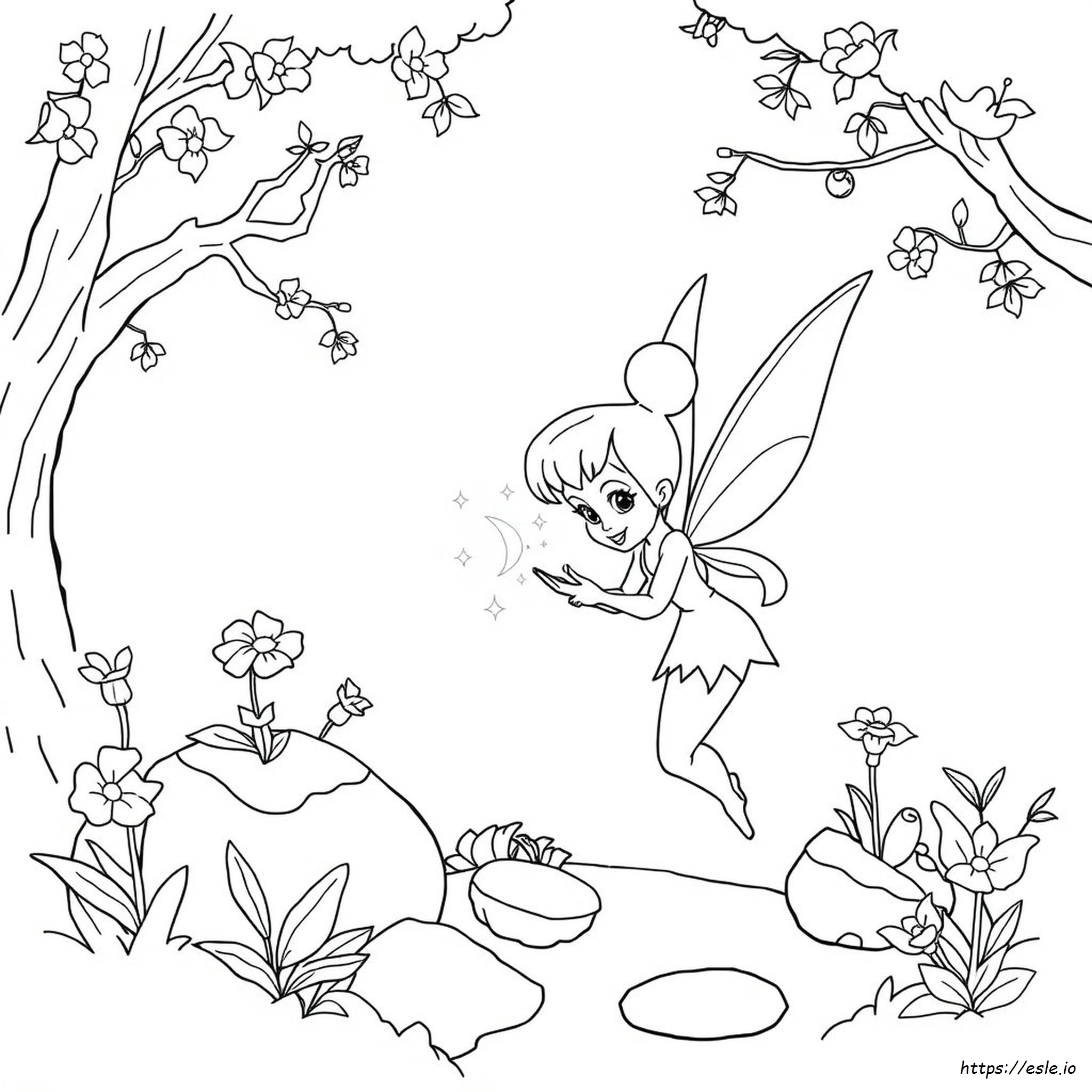 Free Printable Tinkerbell Coloring Pages