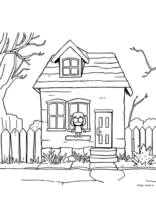 Hello Neighbor Játék Színező Oldalak