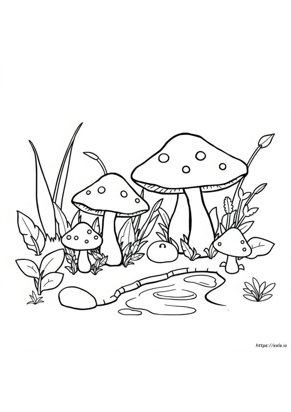 Funghi Da Colorare