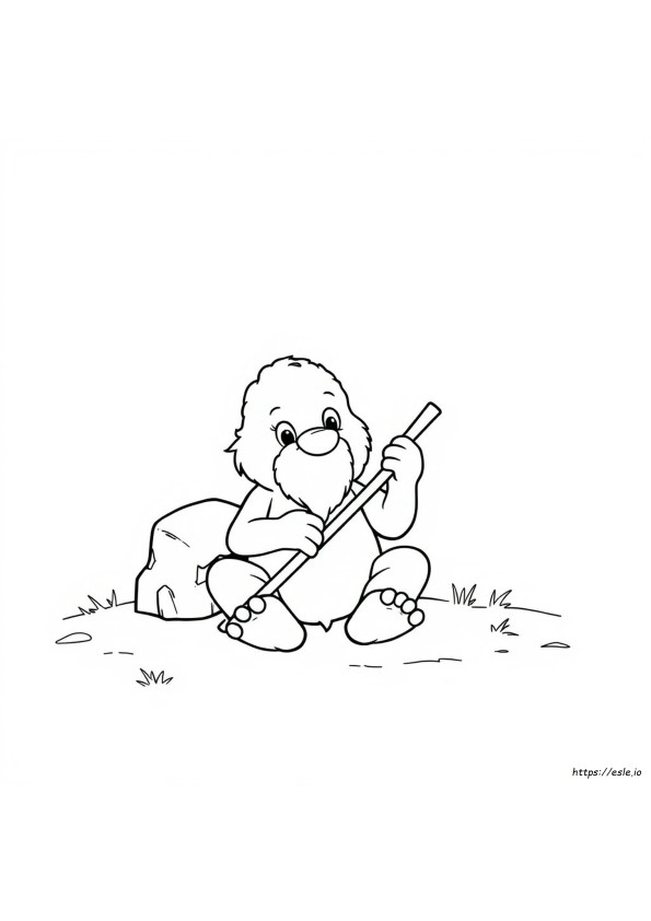 Grogu Colouring Pages