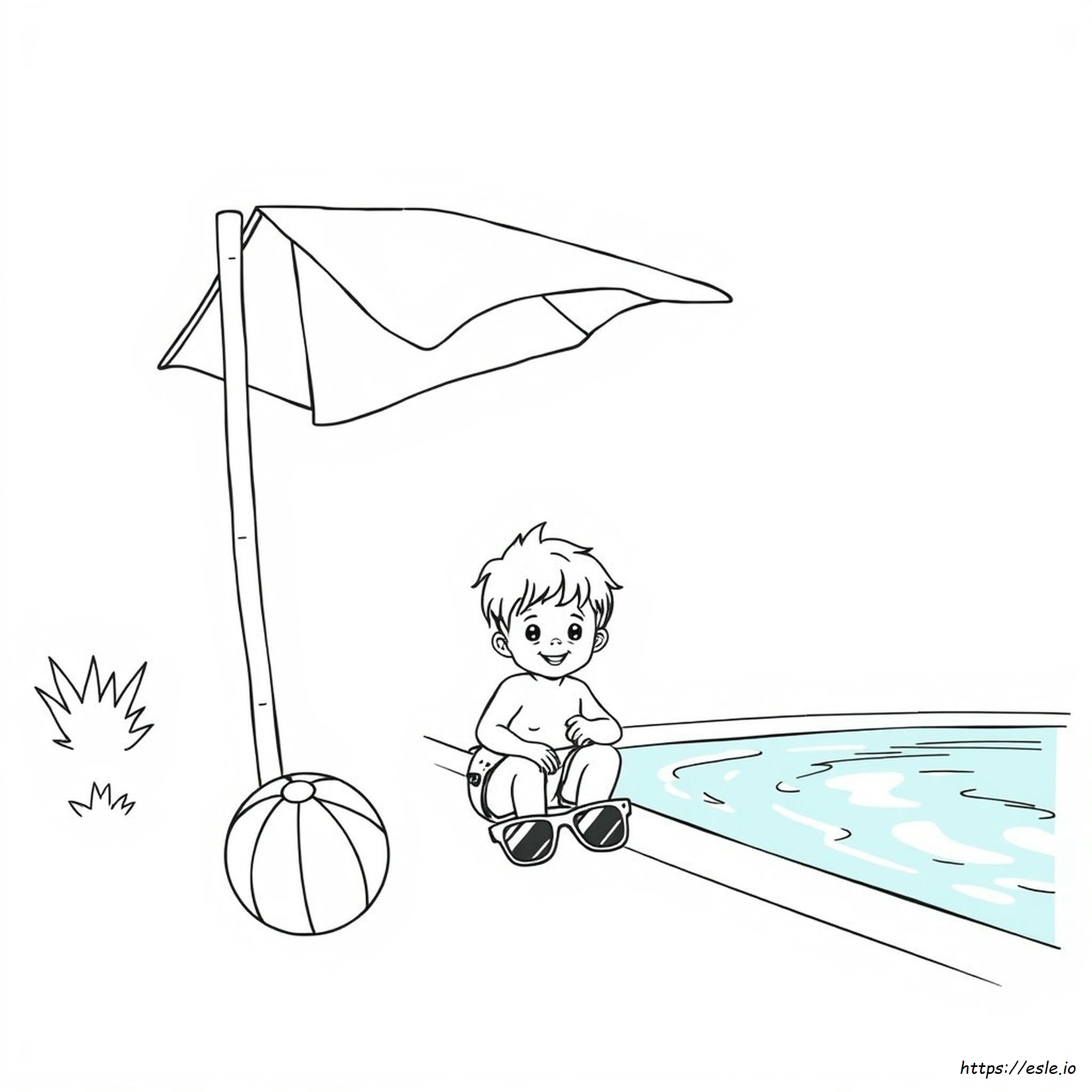 Disegni Da Colorare Acqua Estiva