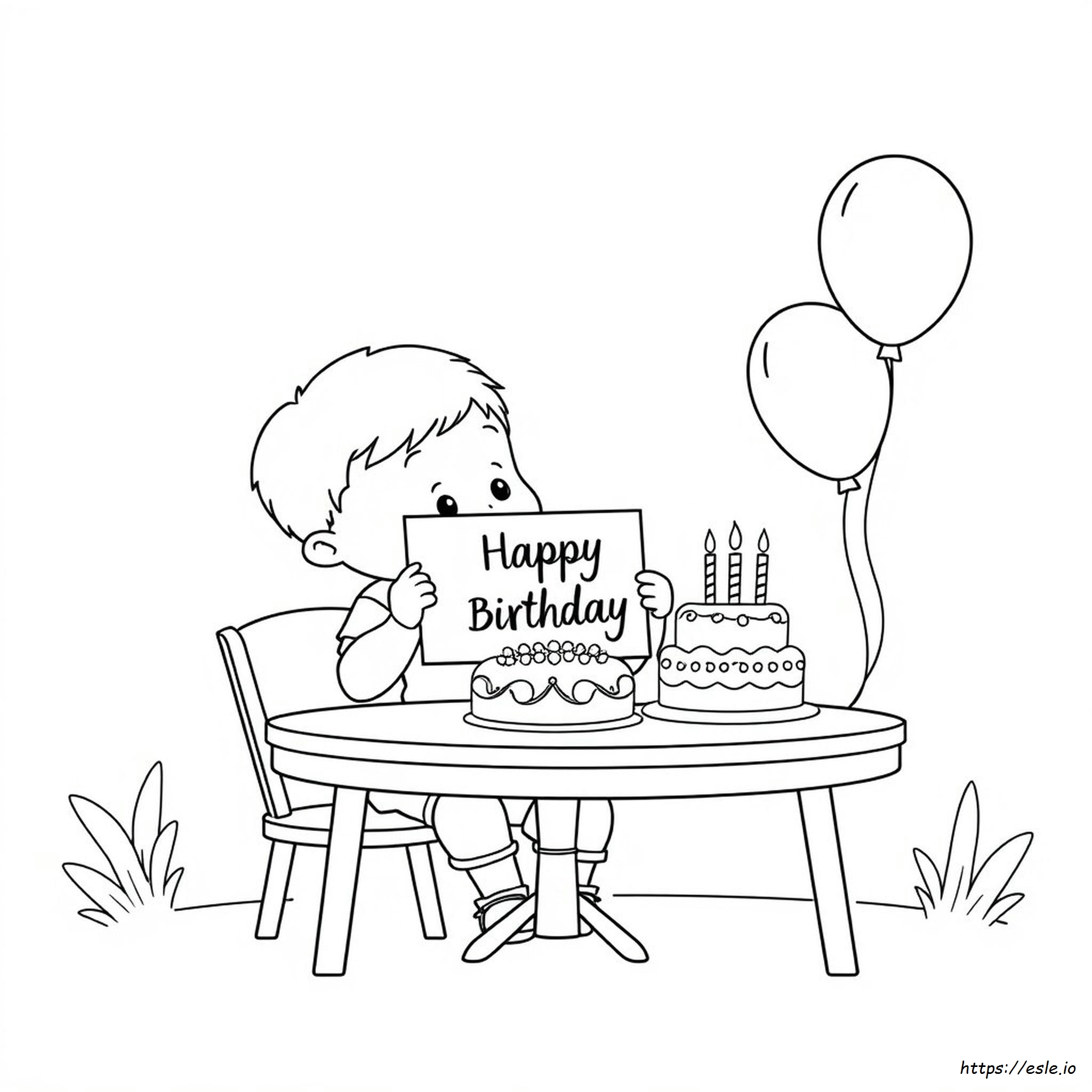Buon Compleanno Pap00E0 Da Colorare