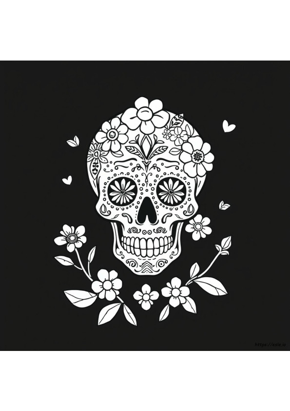 Calavera Kleurplaten