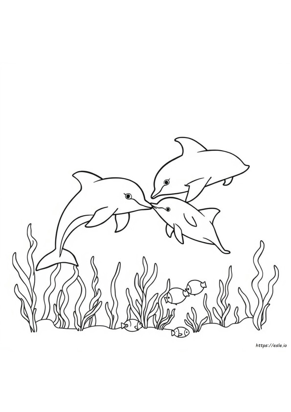 Desenhos De Golfinho Para Colorir
