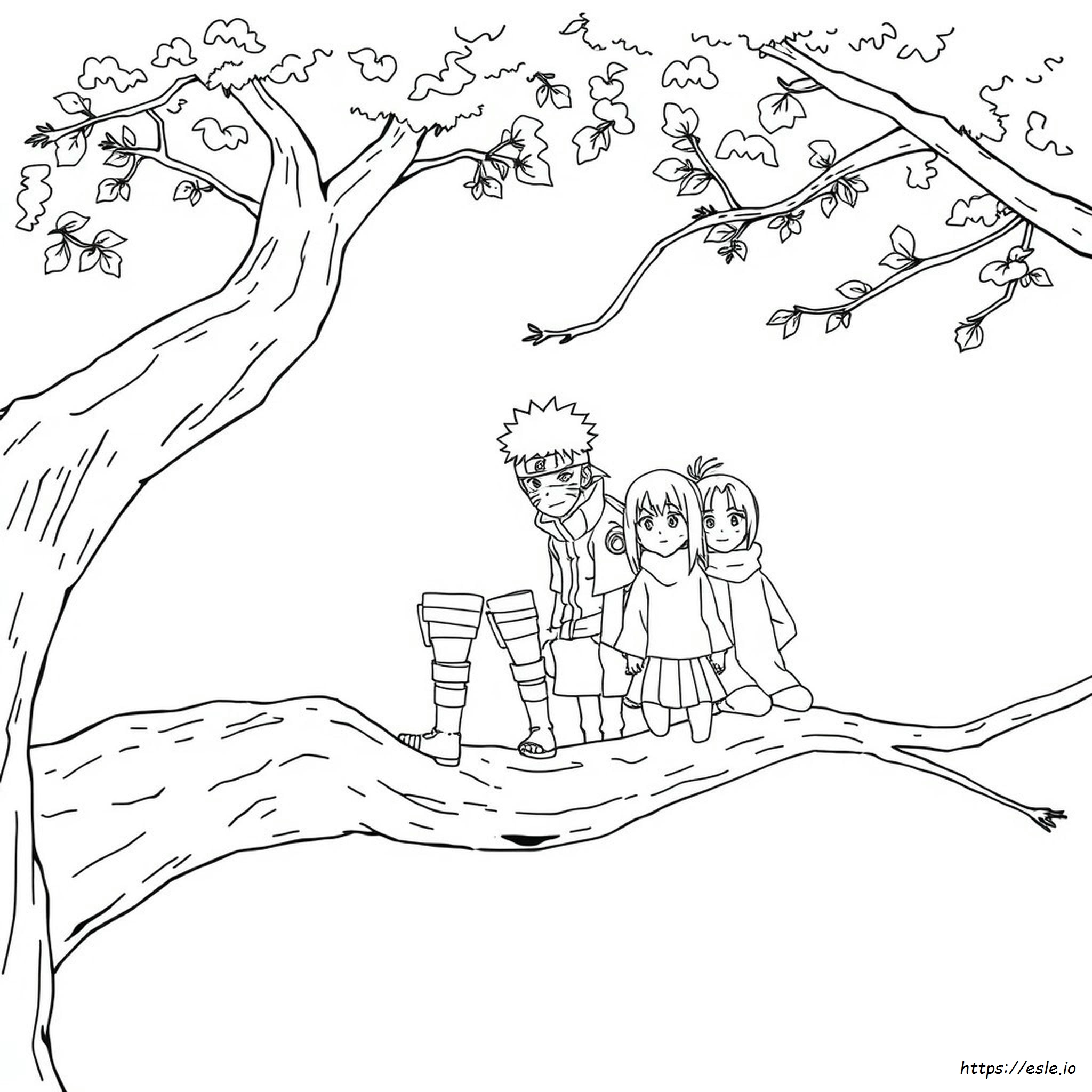 Naruto Colouring Pictures