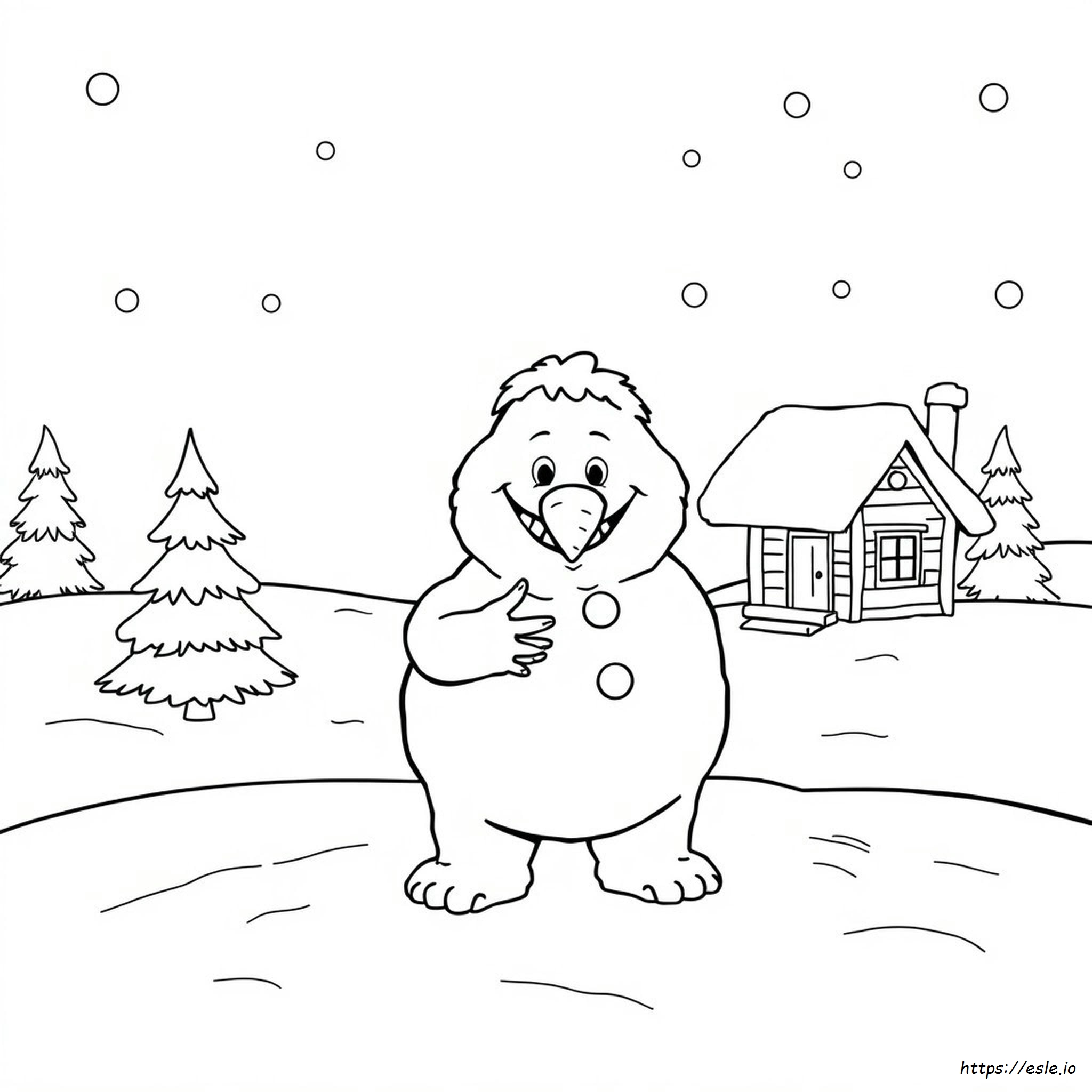 Bumble Lo Yeti Da Colorare