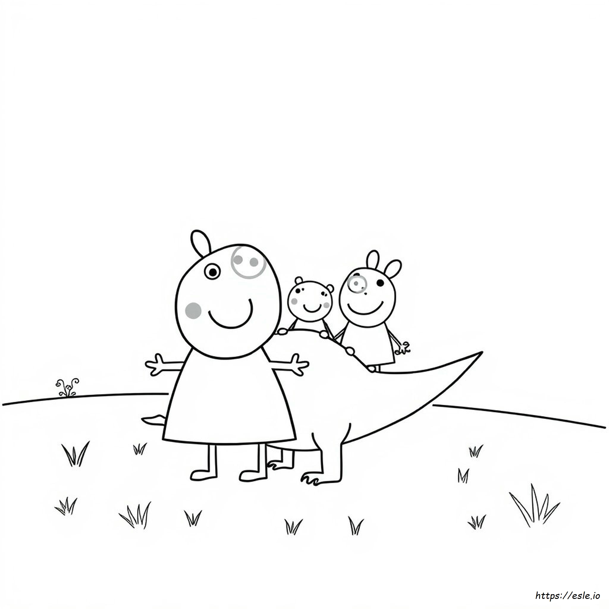 Coloring Pages Peppa Gris Tegning