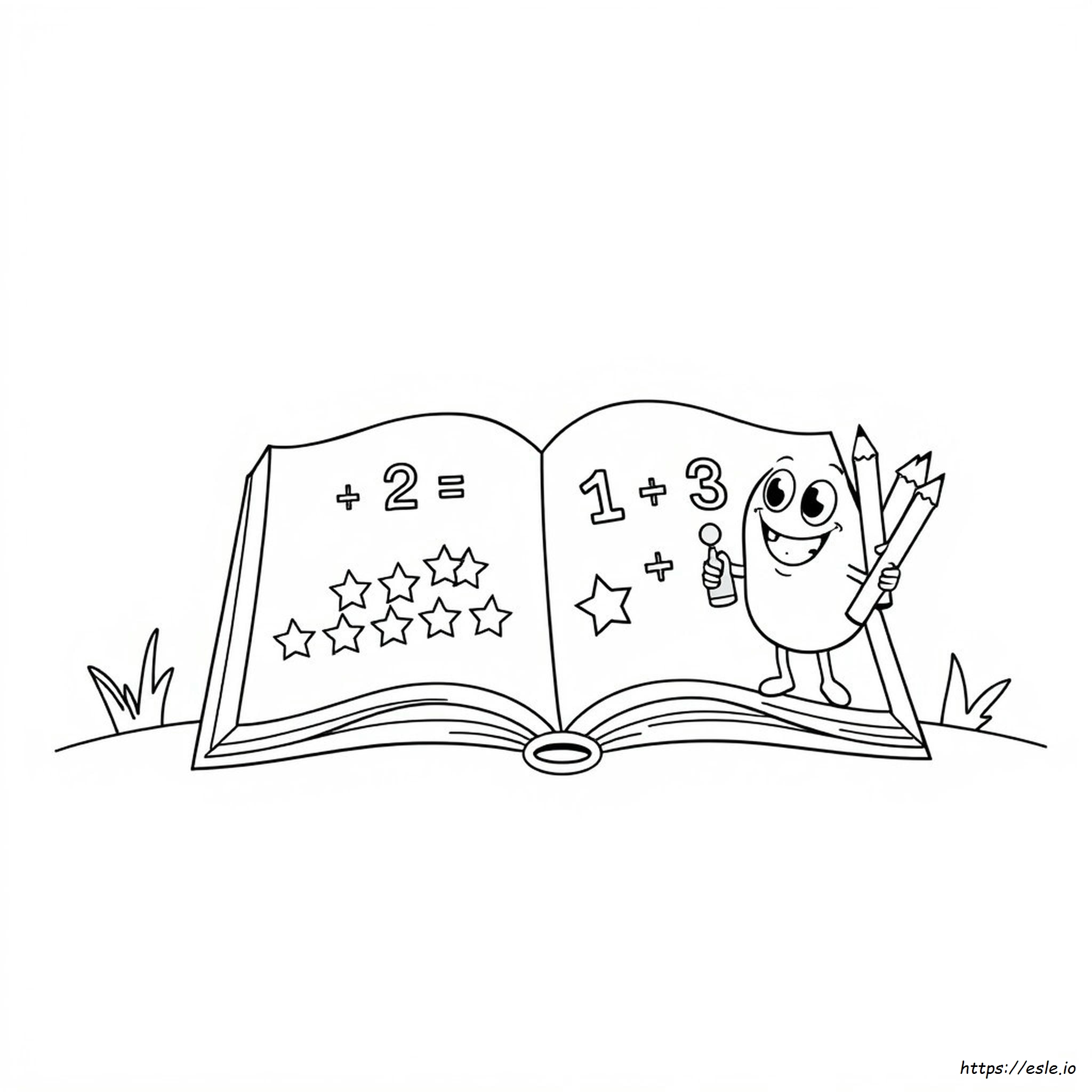 Addition Coloring Pages 1St Grade