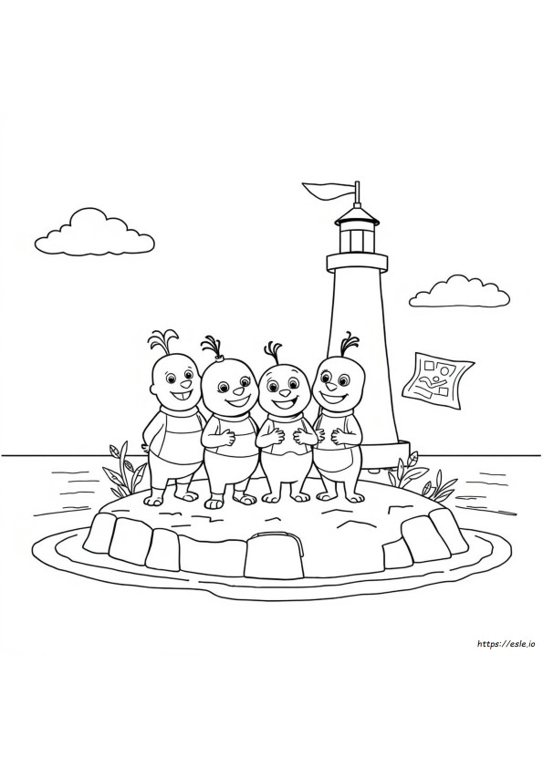 Backyardigans Värityskuvat