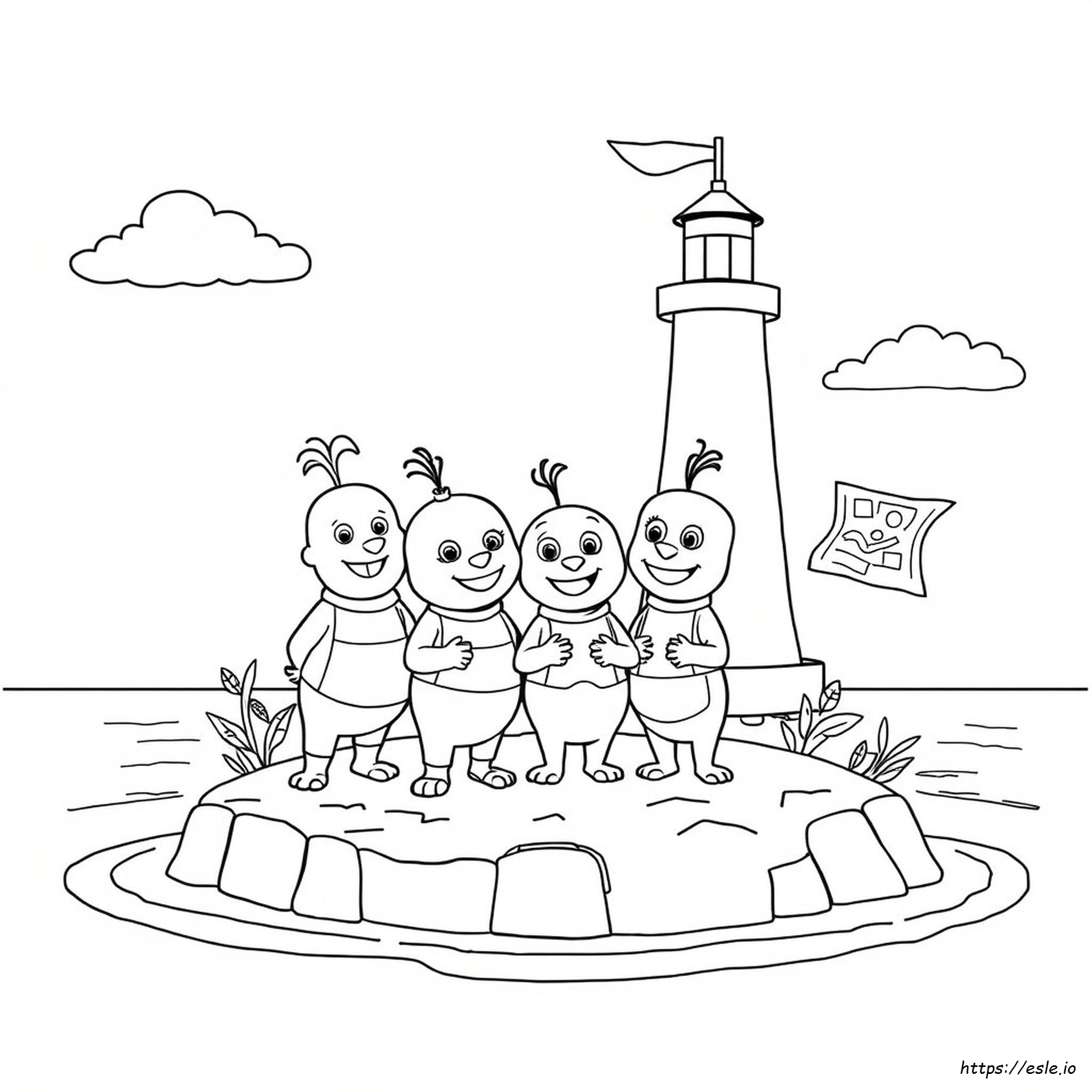 Coloring Pages Of Backyardigans
