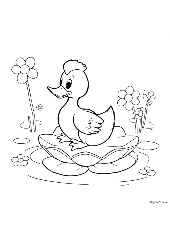 Coloriage Daisy Le Canard