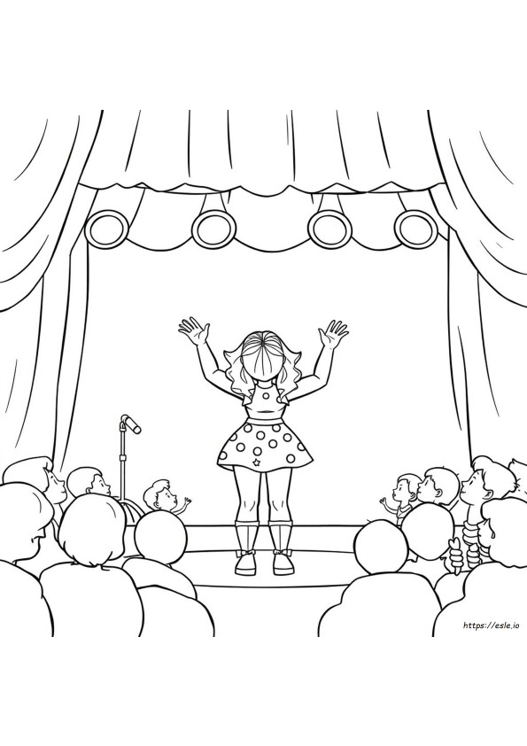 Gambar Mewarnai Jojo Siwa Untuk Dicetak