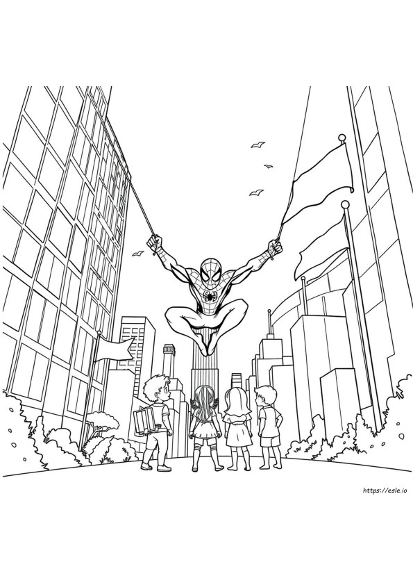 Kolorowanki Spidey I Jego Fantastyczni Przyjaciele