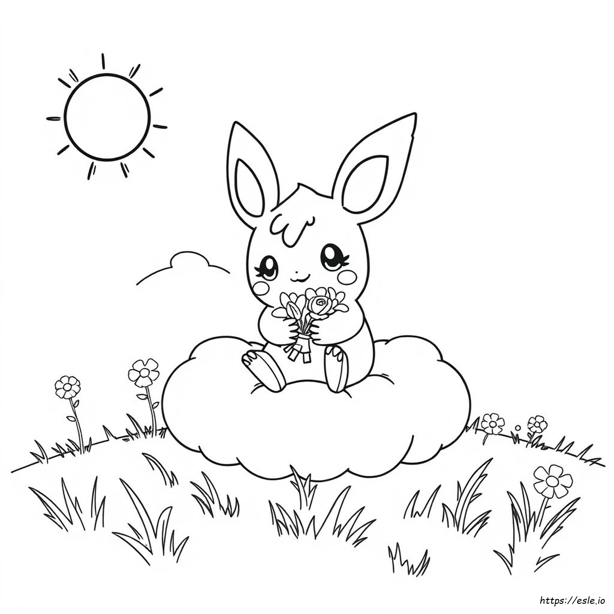 Buneary Pokemon Da Colorare