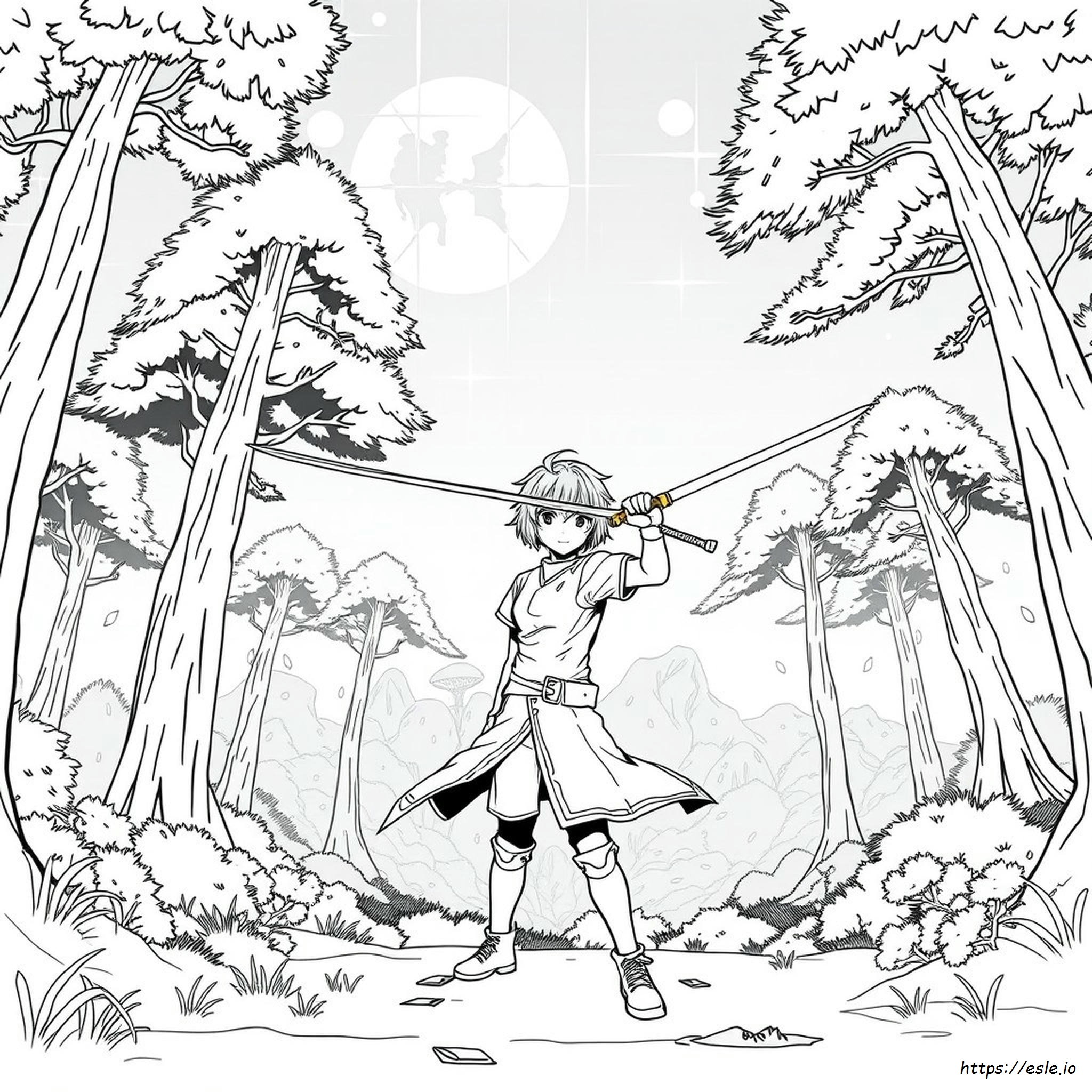 Disegni Da Colorare Anime Sword Art Online